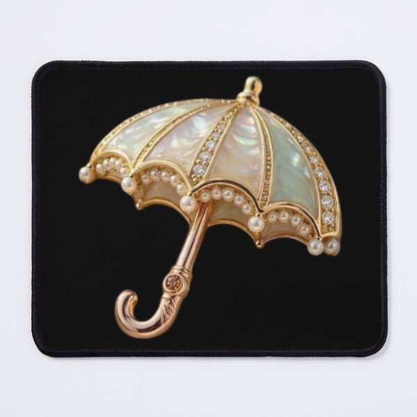 Item preview, Precious Umbrella – Pearl & Golden Jewel designed and sold by Catfcreations.