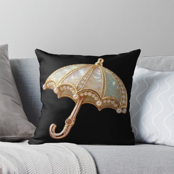 Item preview, Precious Umbrella – Pearl & Golden Jewel designed and sold by Catfcreations.