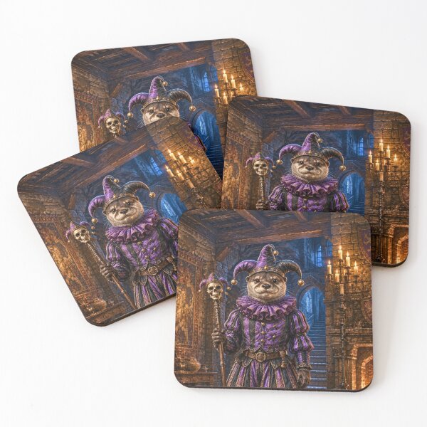 Item preview, Finnegan the Fool, Otter Jester designed and sold by WhimsigothArt26.