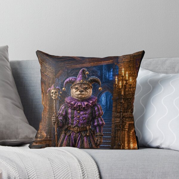 Item preview, Finnegan the Fool, Otter Jester designed and sold by WhimsigothArt26.