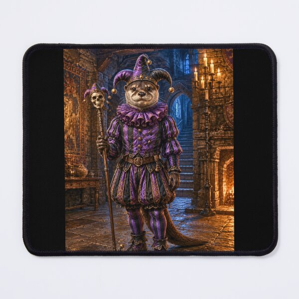 Item preview, Finnegan the Fool, Otter Jester designed and sold by WhimsigothArt26.