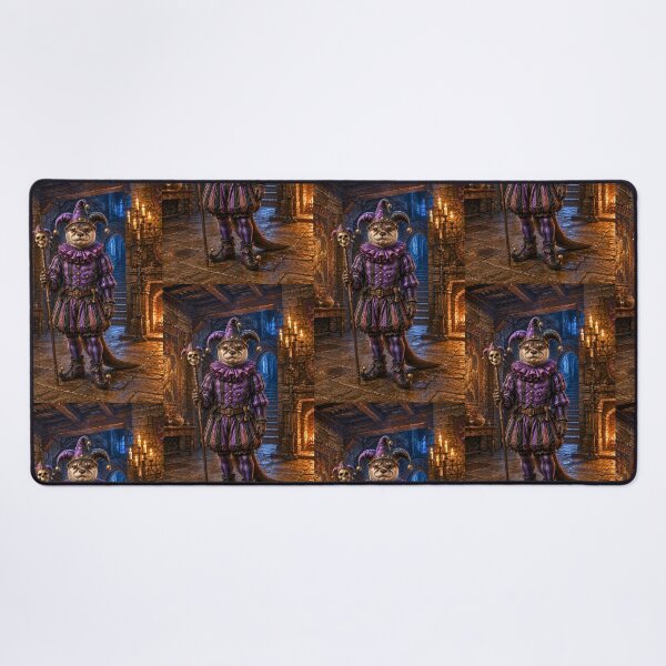 Item preview, Finnegan the Fool, Otter Jester designed and sold by WhimsigothArt26.