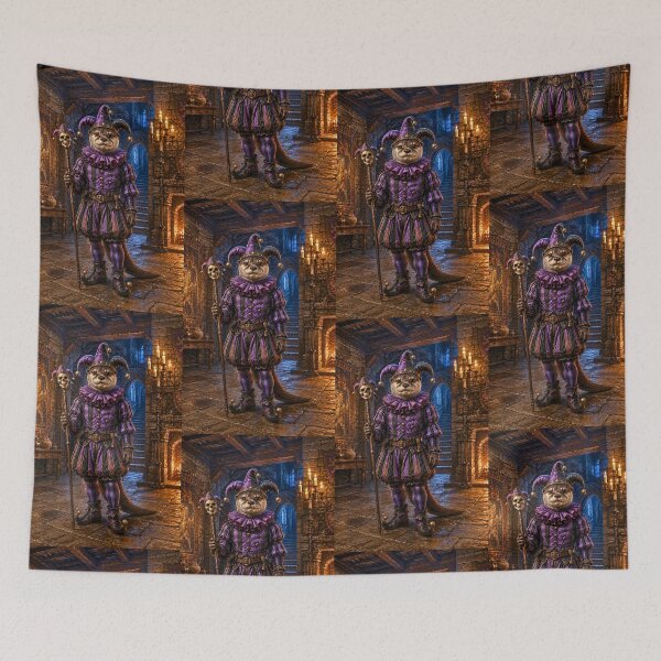 Item preview, Finnegan the Fool, Otter Jester designed and sold by WhimsigothArt26.