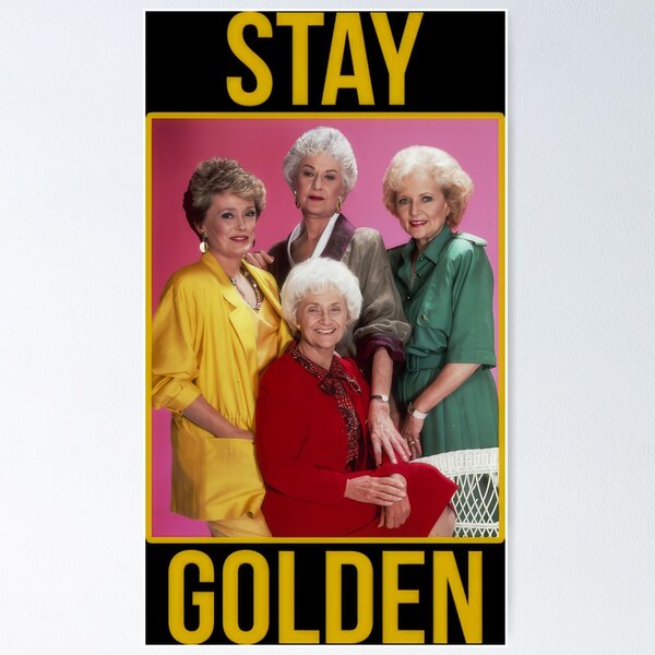 Item preview, Golden Girls Stay Golden Retro Tribute designed and sold by tdwngplum.