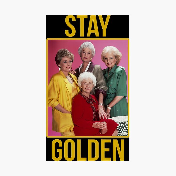 Item preview, Golden Girls Stay Golden Retro Tribute designed and sold by tdwngplum.