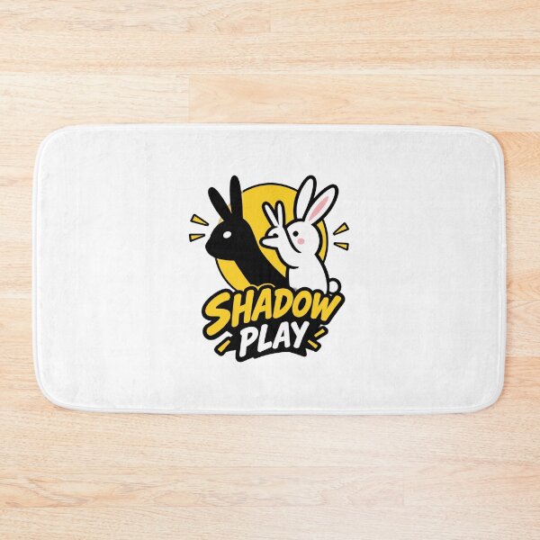 Item preview, Funny Rabbit Hand Shadow Puppets Pop Art Design with Humor and Whimsy designed and sold by fred2266.