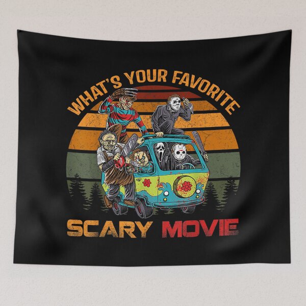 Item preview, What's Your Favorite Scary Movie Funny Horror Halloween designed and sold by DuneHaicna.