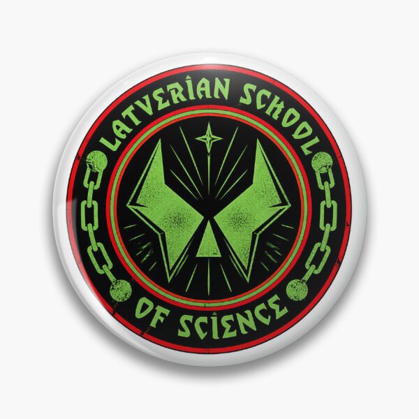 Item preview, Latverian School of Science Emblem Design for Science Enthusiasts and Fans of Fictional Academia designed and sold by sariballi132.