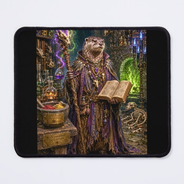 Item preview, Finley Elixir Finder, Otter Alchemist designed and sold by WhimsigothArt26.