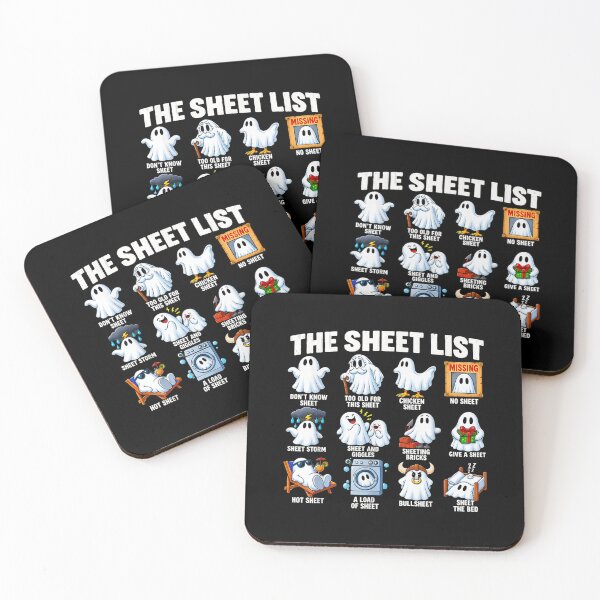Item preview, Halloween Funny Shirt Boo Sheet Halloween the Sheet List designed and sold by DuneHaicna.