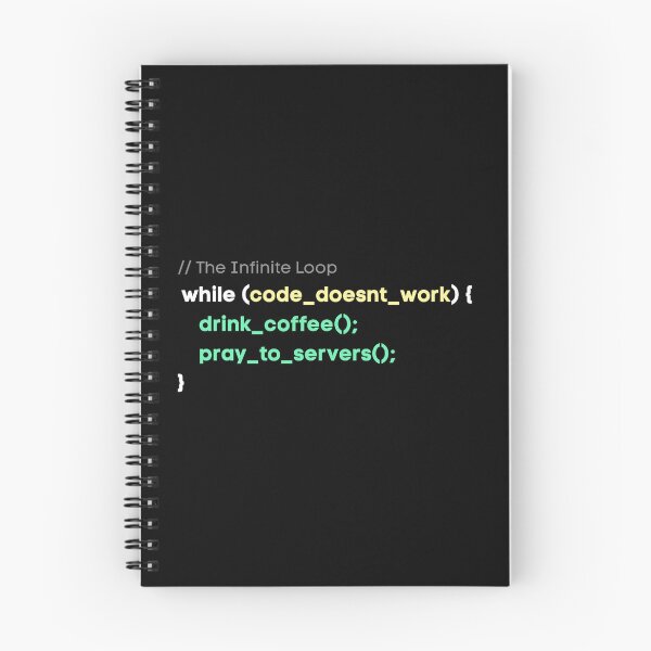 Item preview, While Code Doesnt Work Drink Coffee Funny Programmer T-Shirt designed and sold by Jibon Pothiker Diary.
