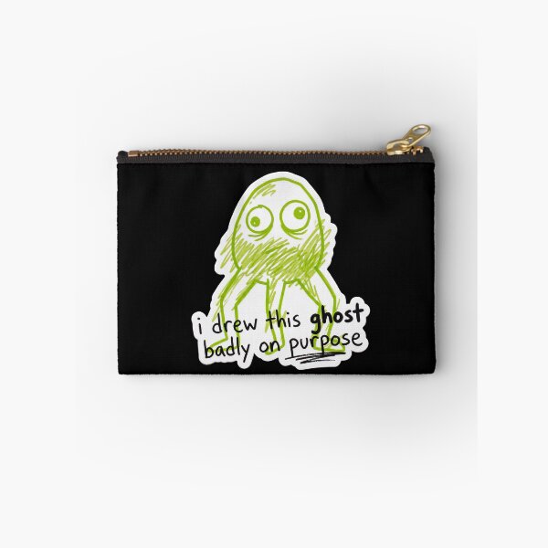Item preview, I Drew This Ghost Badly on Purpose — Meme Art designed and sold by TheCalmEdit.