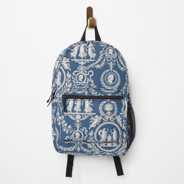 Item preview, Greek Blue and White Wedge Ceramic Jasperware Greek English British designed and sold by TheTimeTaxi.