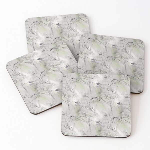 Item preview, Grunge Textured Abstract in Green designed and sold by Artistestella.