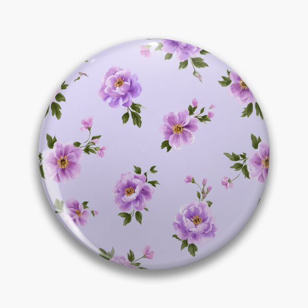 Item preview, Pastel Purple Floral Botanical Pattern designed and sold by Aelbrn.