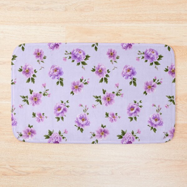 Item preview, Pastel Purple Floral Botanical Pattern designed and sold by Aelbrn.