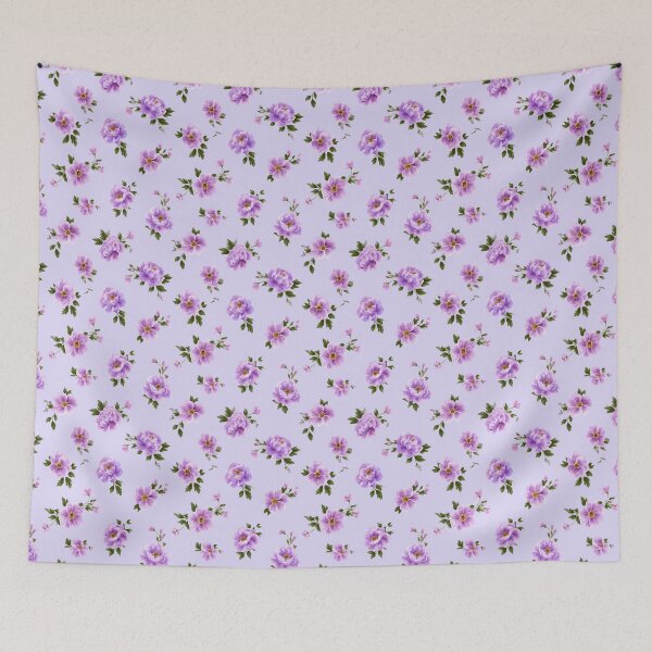Item preview, Pastel Purple Floral Botanical Pattern designed and sold by Aelbrn.