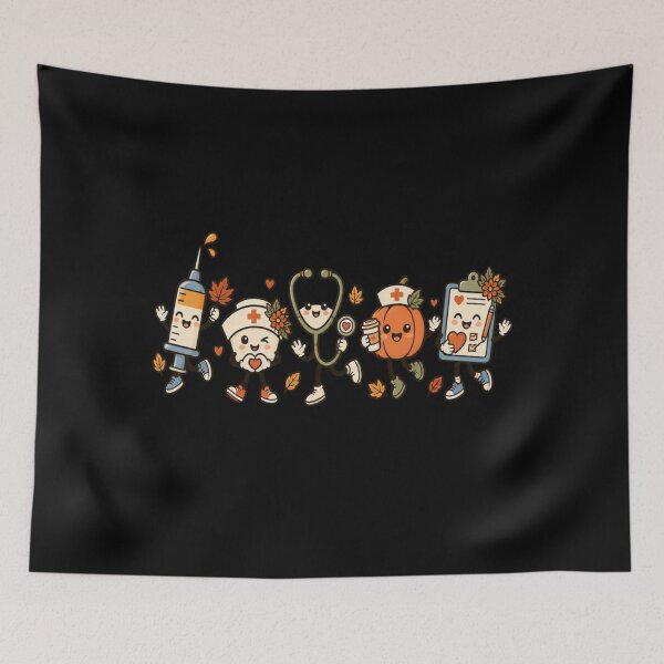 Item preview, Cute Nurse Fall Halloween Medical Squad Pumpkin designed and sold by DuneHaicna.