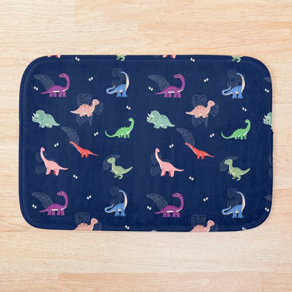 Item preview, Lindo estampado de dinosaurios coloridos designed and sold by Ceylo Art.