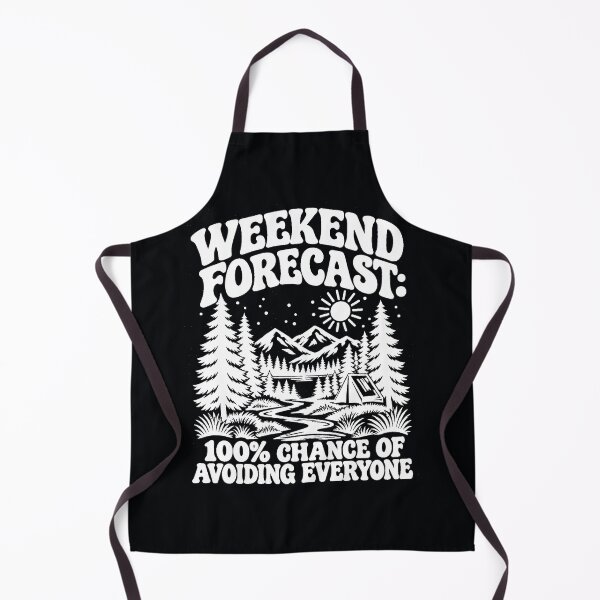 Item preview, Weekend Forecast 100% Chance of Avoiding Everyone designed and sold by HabitHouse Essentials.