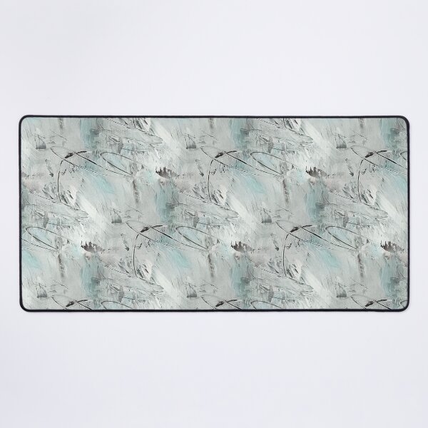 Item preview, Grunge Textured Abstract in Aquamarine designed and sold by Artistestella.