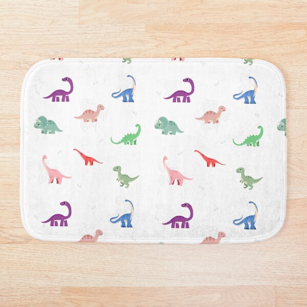 Item preview, Lindo estampado de dinosaurios coloridos designed and sold by Ceylo Art.
