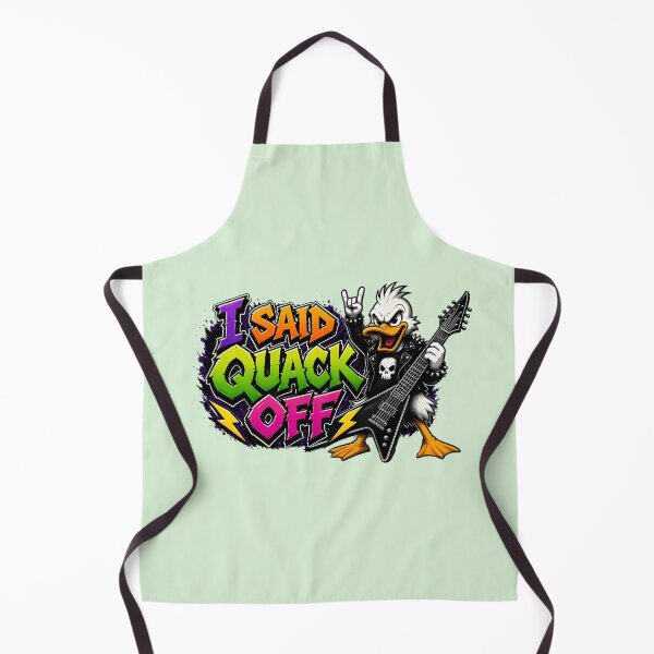 Item preview, I Said Quack Off Rocker Duck designed and sold by ZeroContextArt.