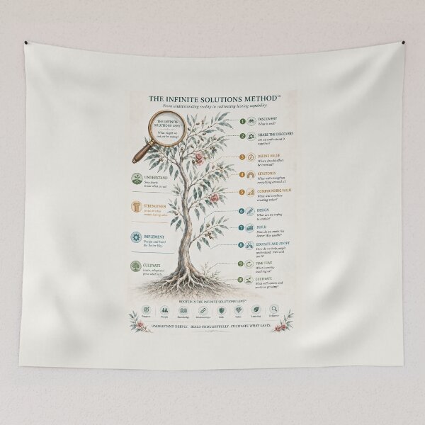 Item preview, The Infinite Solutions Method Map designed and sold by TheMethod.