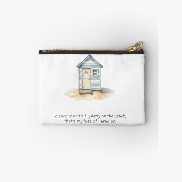 Item preview, Idea Of Paradise Watercolour Beach Hut designed and sold by made by Golightly x.