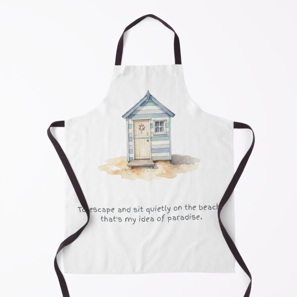 Item preview, Idea Of Paradise Watercolour Beach Hut designed and sold by made by Golightly x.