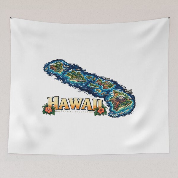 Item preview, Vintage Hawaii Travel Souvenir Landmark Gift designed and sold by MichaeIRellov.
