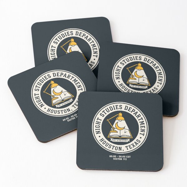 Item preview, Night Owl Student Night Studies Emblem Houston Texas designed and sold by SplashTastic.