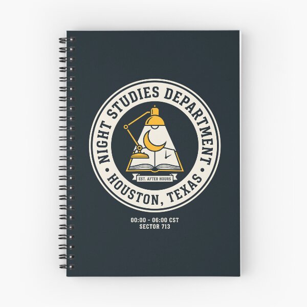 Item preview, Night Owl Student Night Studies Emblem Houston Texas designed and sold by SplashTastic.
