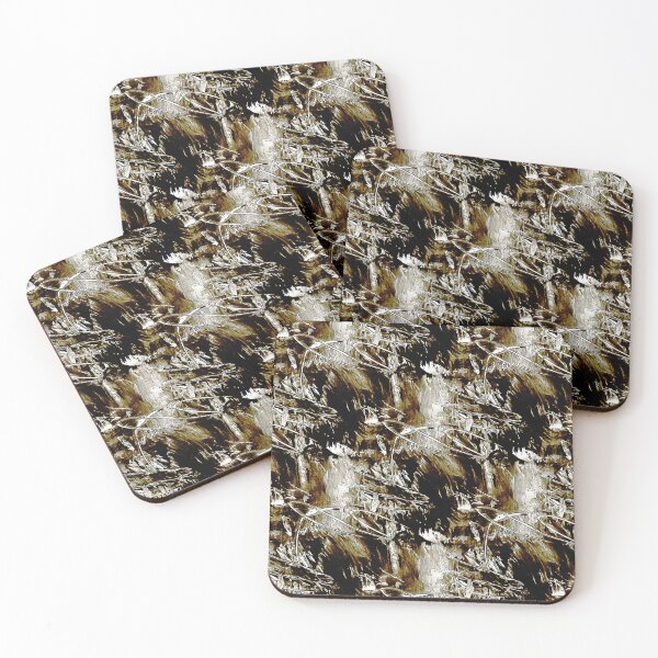 Item preview, Grunge Textured Abstract in Brown and White designed and sold by Artistestella.