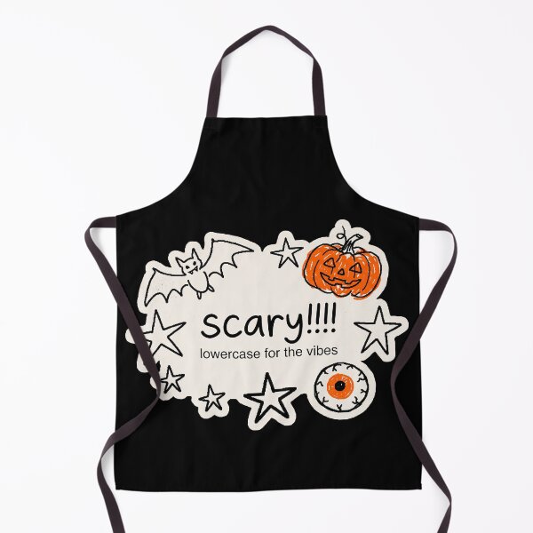 Item preview, Scary!!!! Lowercase for the Vibes — Doodle Meme designed and sold by TheCalmEdit.
