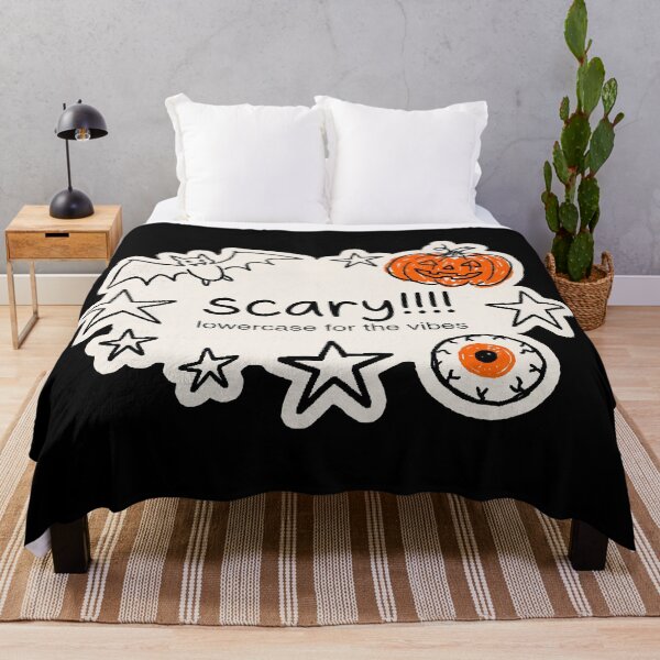 Item preview, Scary!!!! Lowercase for the Vibes — Doodle Meme designed and sold by TheCalmEdit.