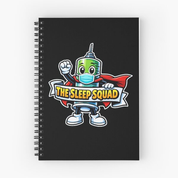 Item preview, The Sleep Squad – Funny Anesthesia Tech Superhero Sticker designed and sold by Timeless Junction.