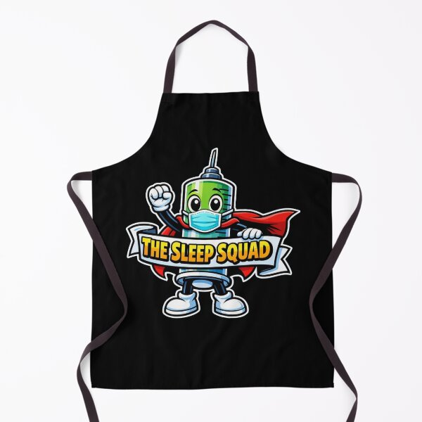 Item preview, The Sleep Squad – Funny Anesthesia Tech Superhero Sticker designed and sold by Timeless Junction.