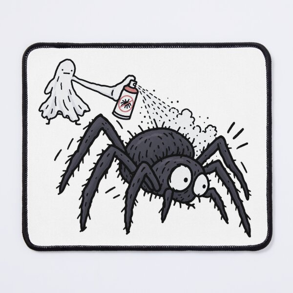 Item preview, No Spiders Halloween Ghost designed and sold by MonkiFlipp.