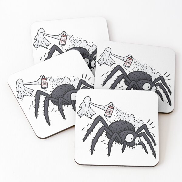 Item preview, No Spiders Halloween Ghost designed and sold by MonkiFlipp.