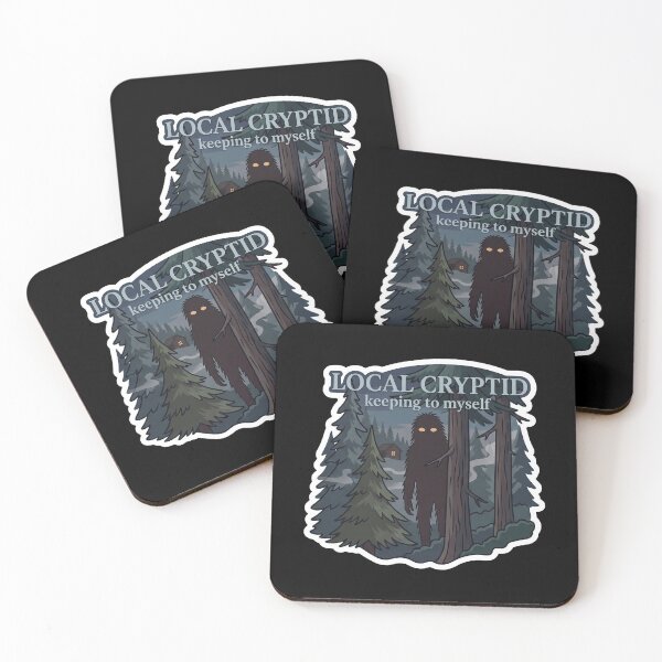 Item preview, Local Cryptid, Keeping to Myself — Introvert Art designed and sold by TheCalmEdit.