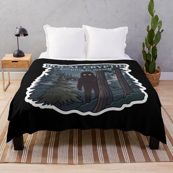 Item preview, Local Cryptid, Keeping to Myself — Introvert Art designed and sold by TheCalmEdit.