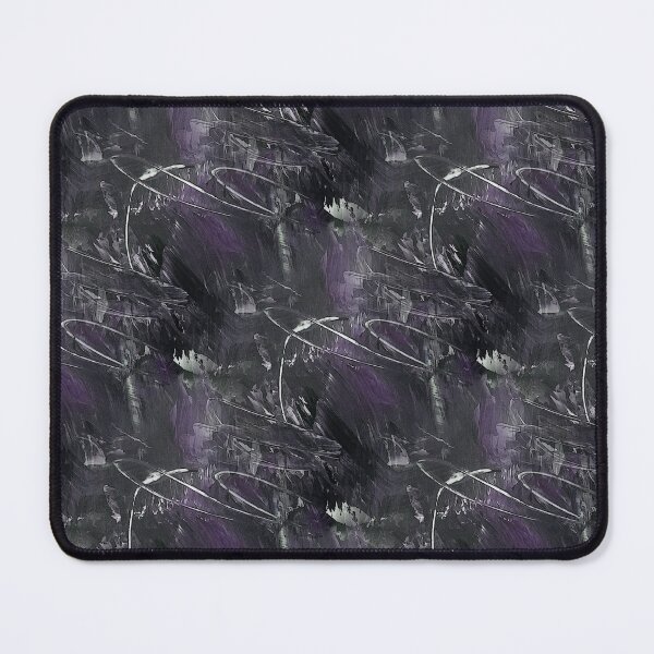 Item preview, Grunge Textured Abstract in Black and Purple designed and sold by Artistestella.