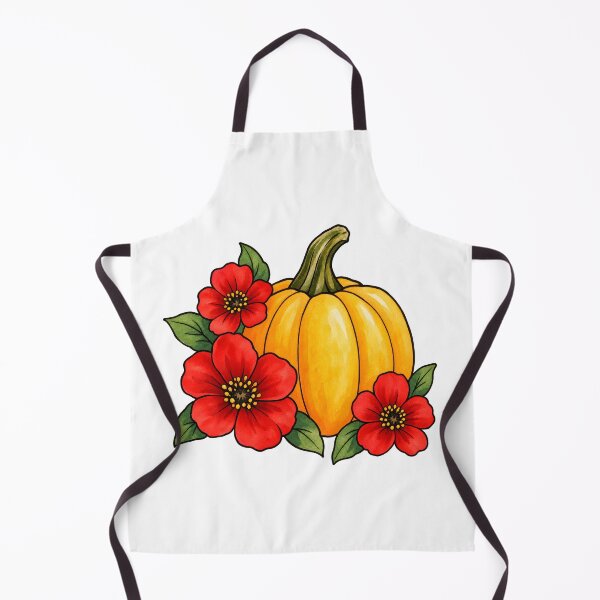 Item preview, Pumpkin with Flowers designed and sold by GraphicsClub.