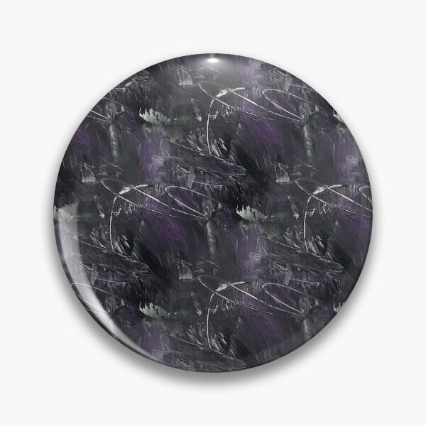 Item preview, Grunge Textured Abstract in Black and Purple designed and sold by Artistestella.