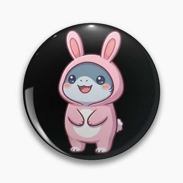 Item preview, Cute Bunny Shark designed and sold by Nature's Chibis.