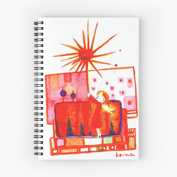 Item preview, Little Girl Reaching for Red Sun designed and sold by pon-pon-55.