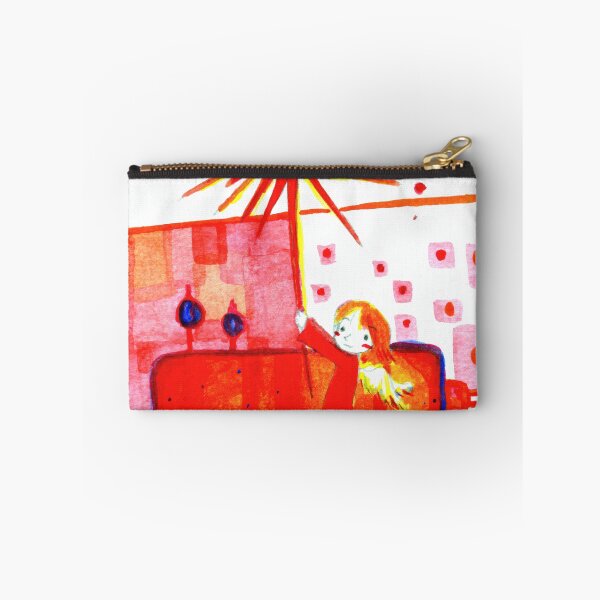 Item preview, Little Girl Reaching for Red Sun designed and sold by pon-pon-55.