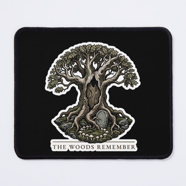 Item preview, The Woods Remember — Folk Horror Ancient Oak Art designed and sold by TheCalmEdit.