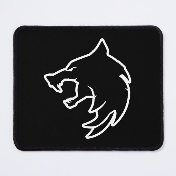 Item preview, The Witcher Wolf Medallion Outline Monster Hunter Art designed and sold by fikadora.